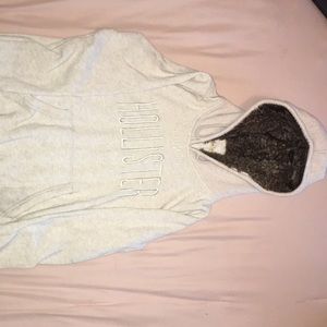 Faux fur hooded hoodie